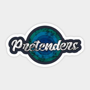 Vintage Pretenders Sticker